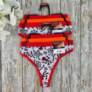 Stranger Things Halloween Thong Panties Underwear 2, 3-Packs Size M
